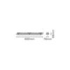 Ledvance LED Allmänbruksarmatur Vattentät Damp Proof Fit 15W 2400lm - 840-850-865 CCT | 60cm - Ersättare 2x18W