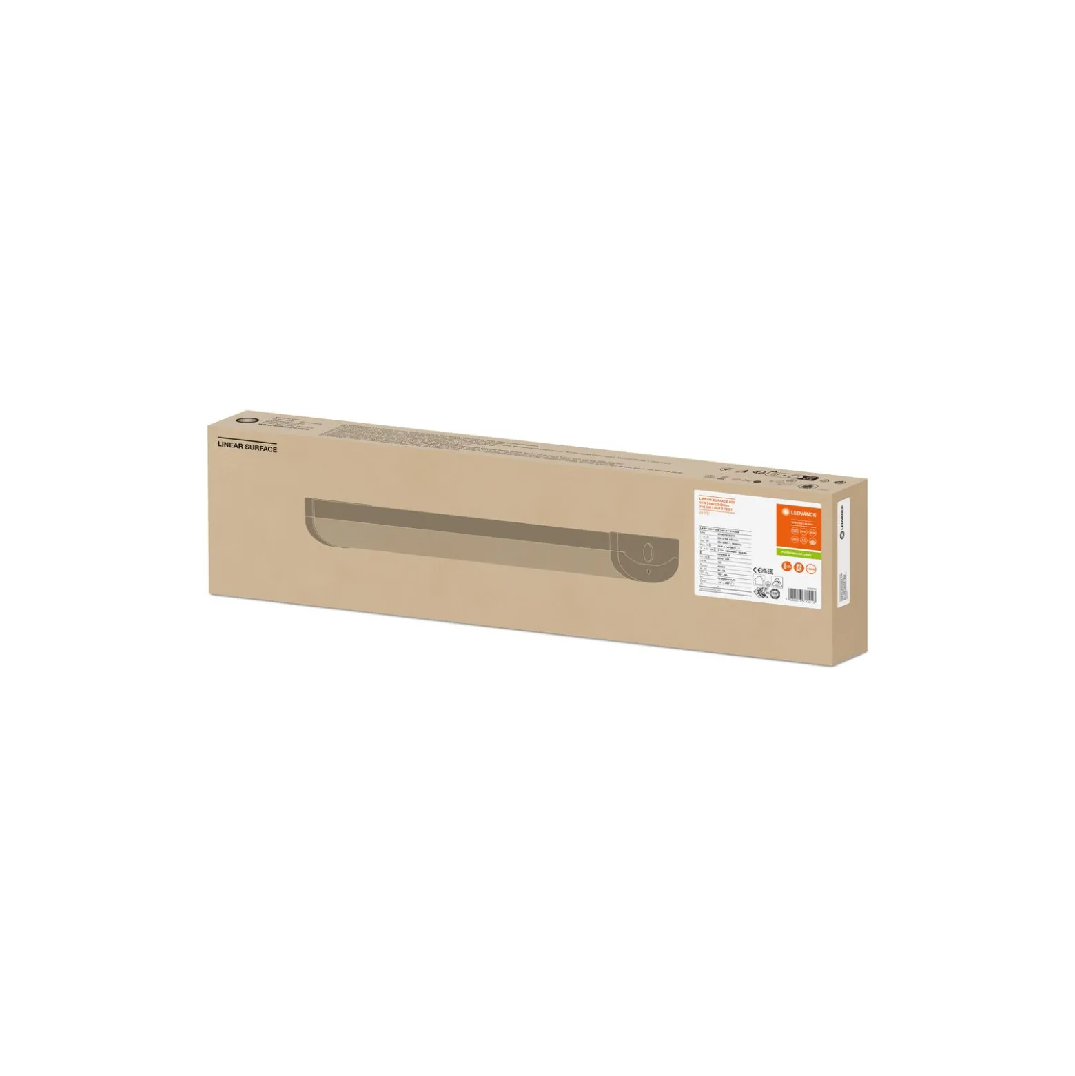Ledvance LED Allmänbruksarmatur Vattentät 18W 2430lm - 840 Kallvit | 60cm - 3 Timmar Nödbelysning