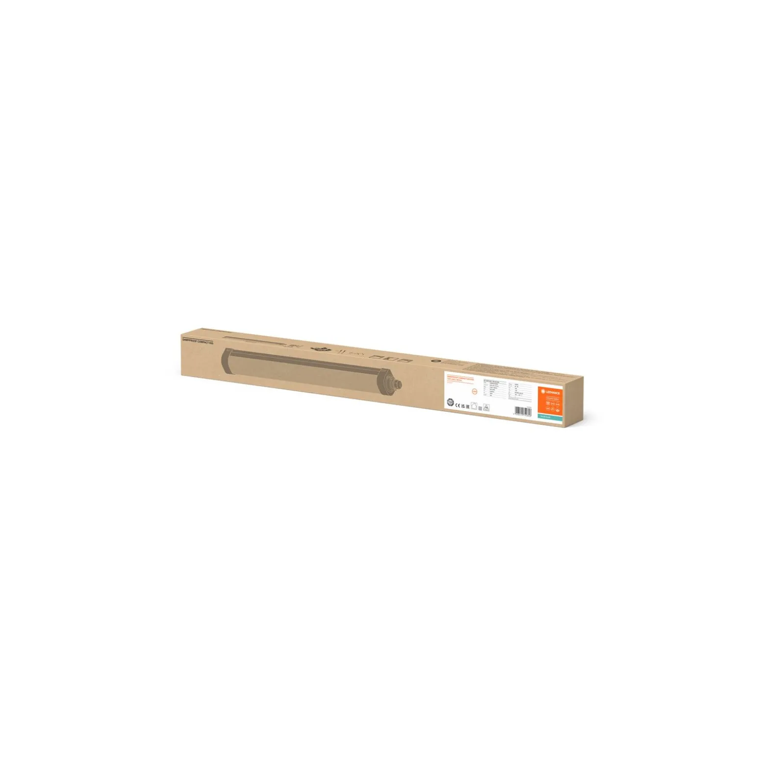 Ledvance LED Allmänbruksarmatur Vattentät 16W 1920lm - 840 Kallvit | 60cm