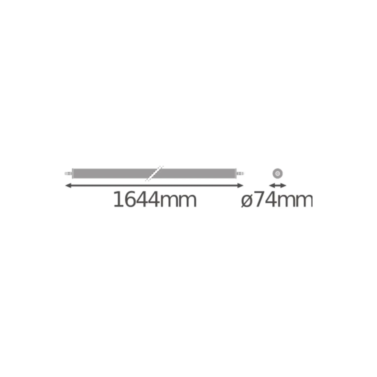 Ledvance LED Allmänbruksarmatur Vattentät Fukttät Special Gen2 30W 3900lm - 840 Kallvit | 150cm