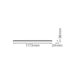 Ledvance LED Allmänbruksarmatur Linear Kompakt High Output 20W 2000lm - 830 Varm Vit | 120cm
