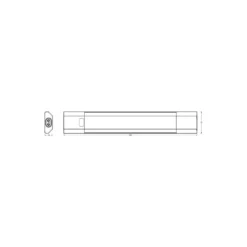Ledvance LED Allmänbruksarmatur Linear Edge RGBW Vit 4W 230lm - RGBW | 30cm - Fjärrkontroll