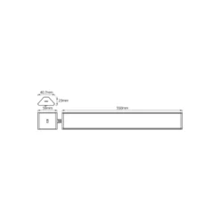 Ledvance LED Cabinet Hörn 550mm