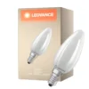 Ledvance LED Classic E14 Kronljus Filament Matt 1.2W 255lm - 840 Kallvit | Ersättare 25W