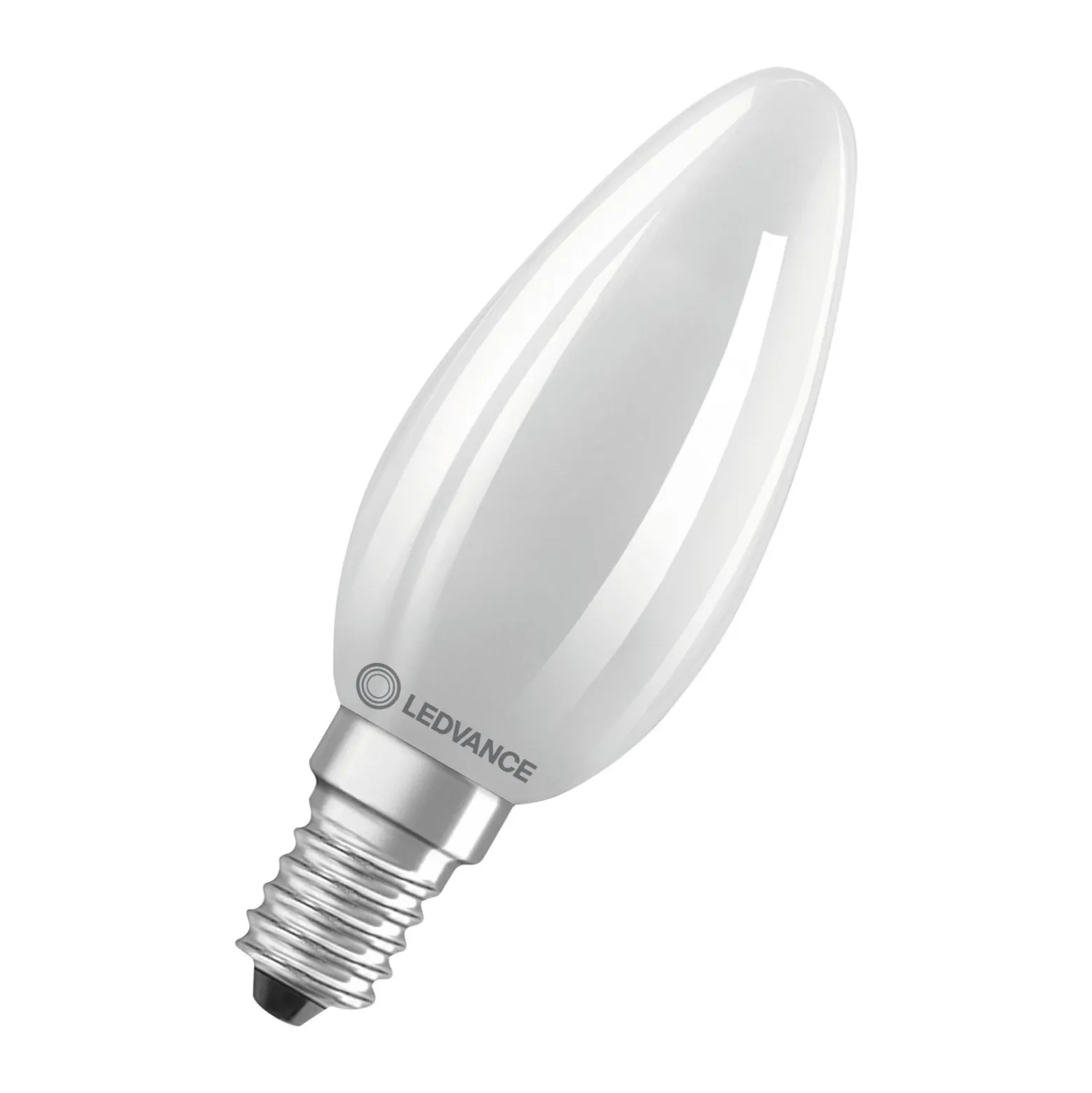 Ledvance LED Classic E14 Kronljus Filament Matt 1.2W 255lm - 827 Extra Varm Vit | Ersättare 25W