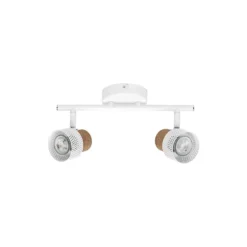 Ledvance LED Decor Spot Cork Stål Vit 6W 460lm - 827 Extra Varm Vit | Dimbar