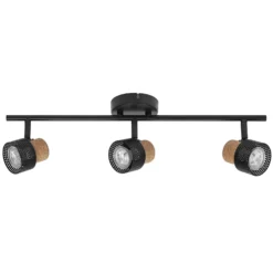 Ledvance LED Decor Spot Cork Stål Svart 10W 690lm - 827 Extra Varm Vit | Dimbar