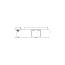 Ledvance LED Decor Spot Mercury Svart 6W 460lm - 927 Extra Varm Vit | Bästa Färgåtergivning - Dimbar