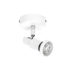 Ledvance LED Decor Spot Stål Vit 3W 230lm - 827 Extra Varm Vit | Dimbar