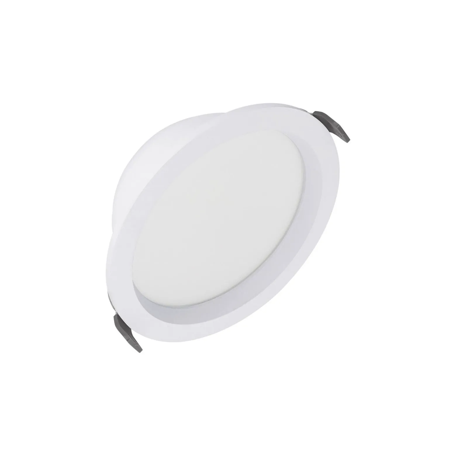 Ledvance LED Downlight Comfort High Efficiency D Aluminium Vit 15W 2025lm 100D - 830 Varm Vit | 160mm - Utskärning 150mm - Dali Dimbar