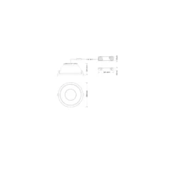 Ledvance LED Downlight Comfort Dali UGR19 Aluminium 42W/36W/30W 5000lm/4200lm/3600lm 100D - 930-940 CCT | Utskärning 250mm - IP44 - Bästa Färgåtergivning - Dali Dimbar