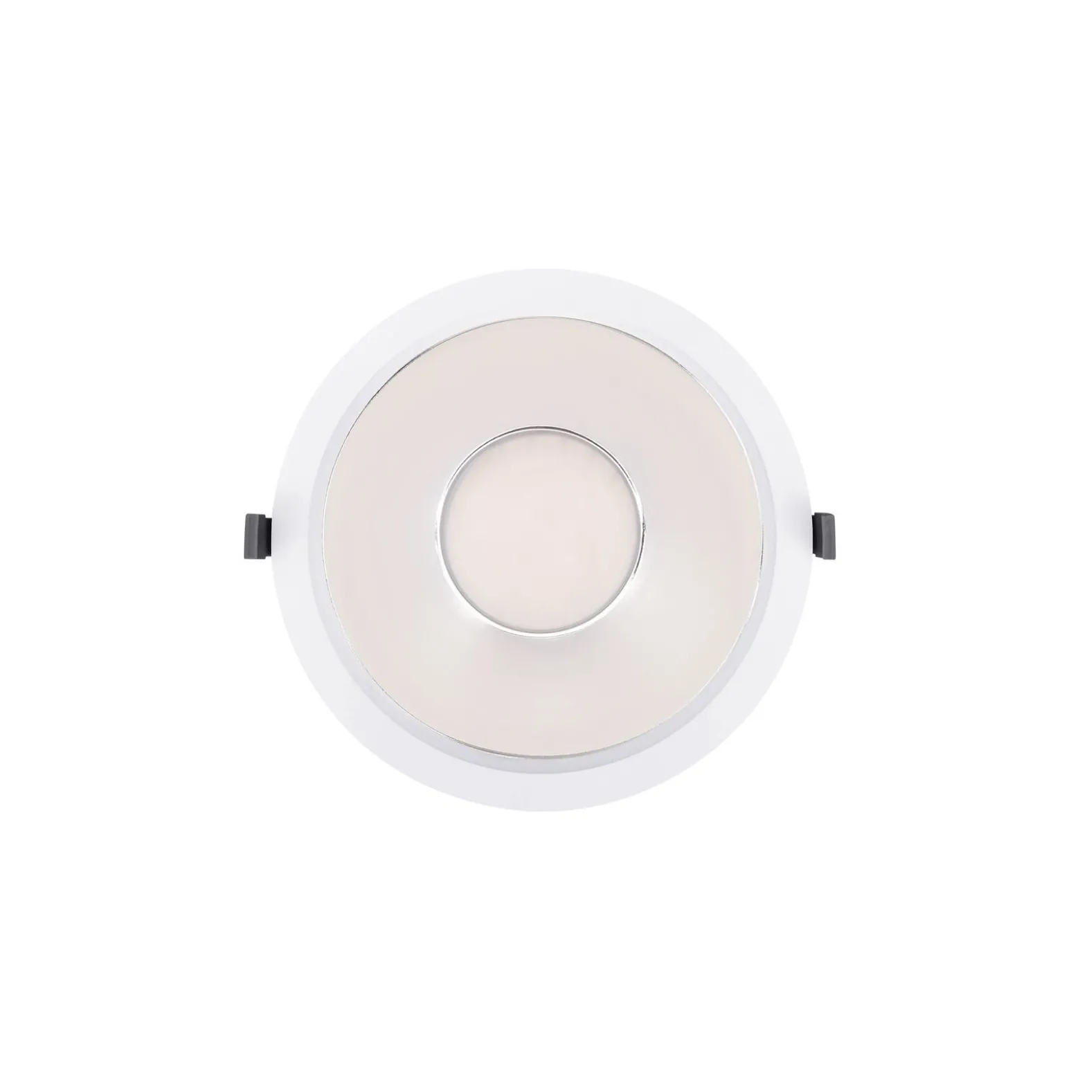 Ledvance LED Downlight Comfort High Efficiency U Aluminium Vit 25W 3625lm 55D - 840 Kallvit | 215mm - Utskärning 200mm