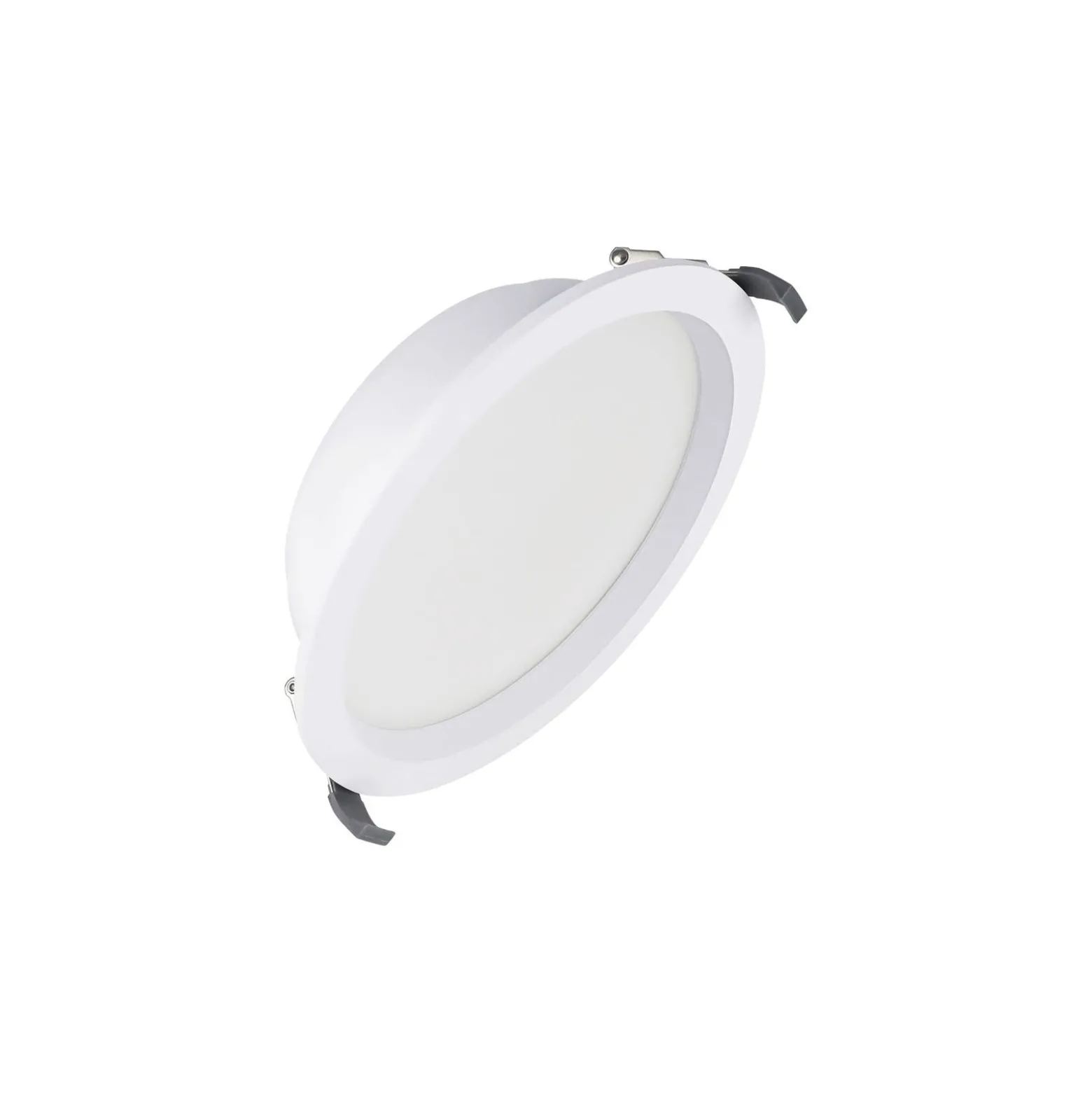 Ledvance LED Downlight Comfort High Efficiency O Aluminium Vit 25W 3750lm 100D - 840 Kallvit | 215mm - Utskärning 200mm