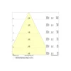 Ledvance LED Downlight Comfort High Efficiency U Aluminium Vit 15W 1950lm 55D - 830 Varm Vit | 160mm - Utskärning 150mm