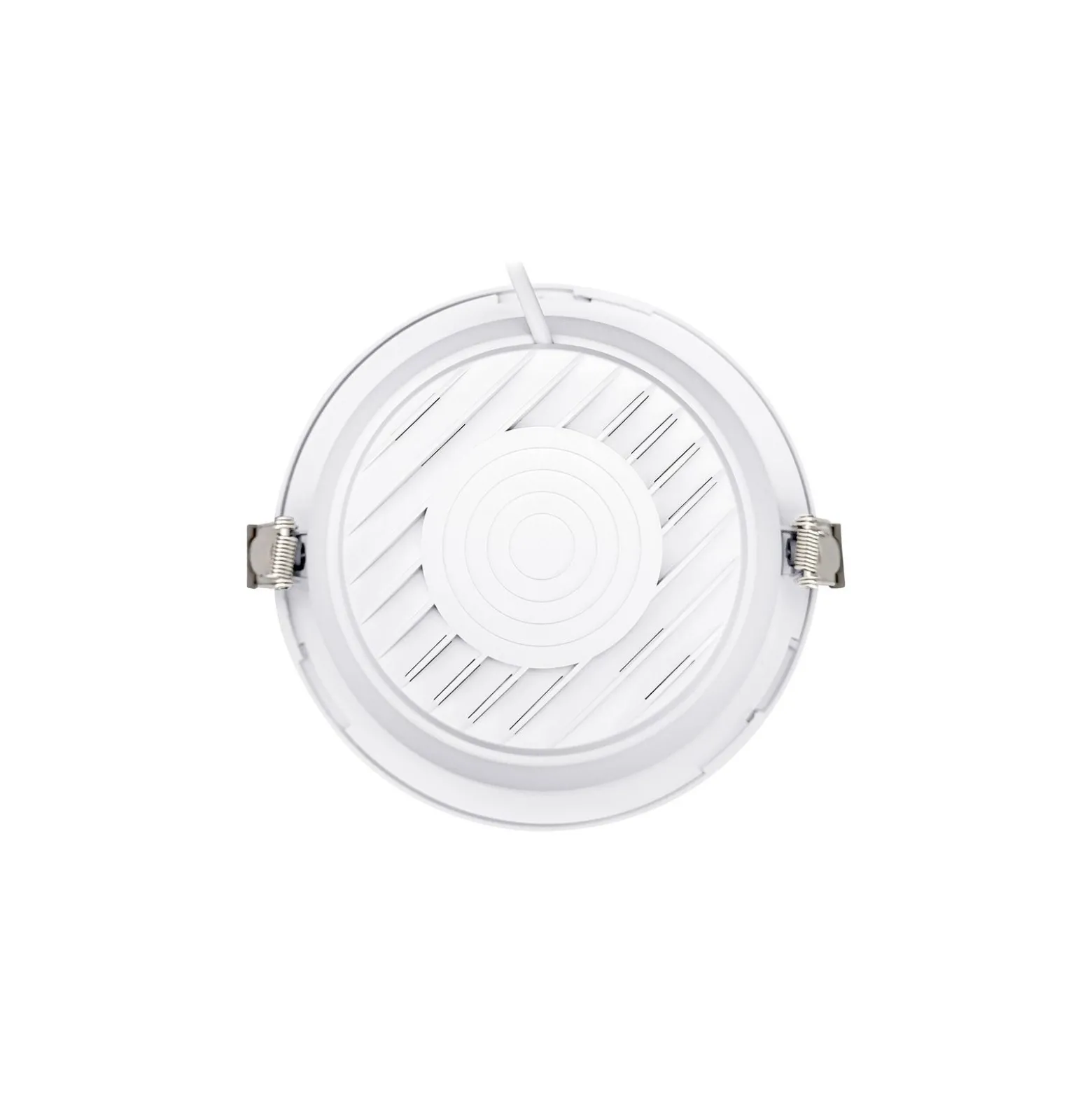 Ledvance LED Downlight Comfort High Efficiency U Aluminium Vit 15W 1950lm 55D - 830 Varm Vit | 160mm - Utskärning 150mm