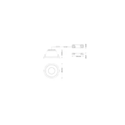 Ledvance LED Downlight Comfort Dali UGR19 Aluminium 30W/25W/20W 3600lm/3000lm/2400lm 930-940 CCT| Utskärning 200mm - IP44 - Bästa Färgåtergivning - Dali Dimbar