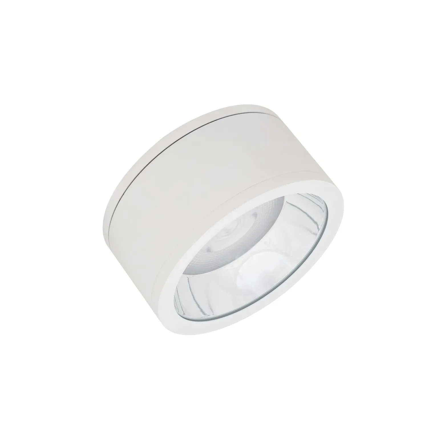 Ledvance LED Downlight Surface IP65 Aluminium Vit 45W 4725lm 60D - 830 Varm Vit | IP65
