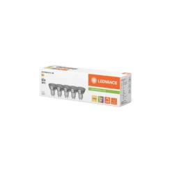 Ledvance LED GU10 PAR16 Performance 3.7W 350lm 36D - 930 Varm Vit | Bästa Färgåtergivning - Dimbar - Ersättare 50W