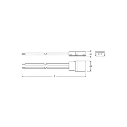 Ledvance LED-ljusslingor AY-CP anslutningsstycke för Performance & Value 500 30M |IP67