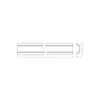 Ledvance LED-ljusslingor Profil Platt U-formad Wing 25x7mm 200CM