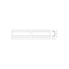 Ledvance LED-ljusslingor Profil Platt U-formad Wing 22x6mm 200CM