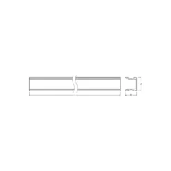Ledvance LED-ljusslingor Profil Medium U-formad 17.5x14.5mm 100CM