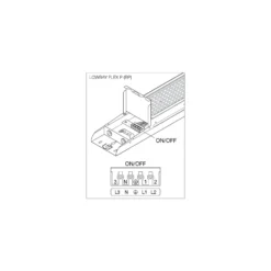Ledvance LED Lowbay Flex Vit 42W 6510lm 60D - 840 Kallvit | IP66 - Ersättare 200W