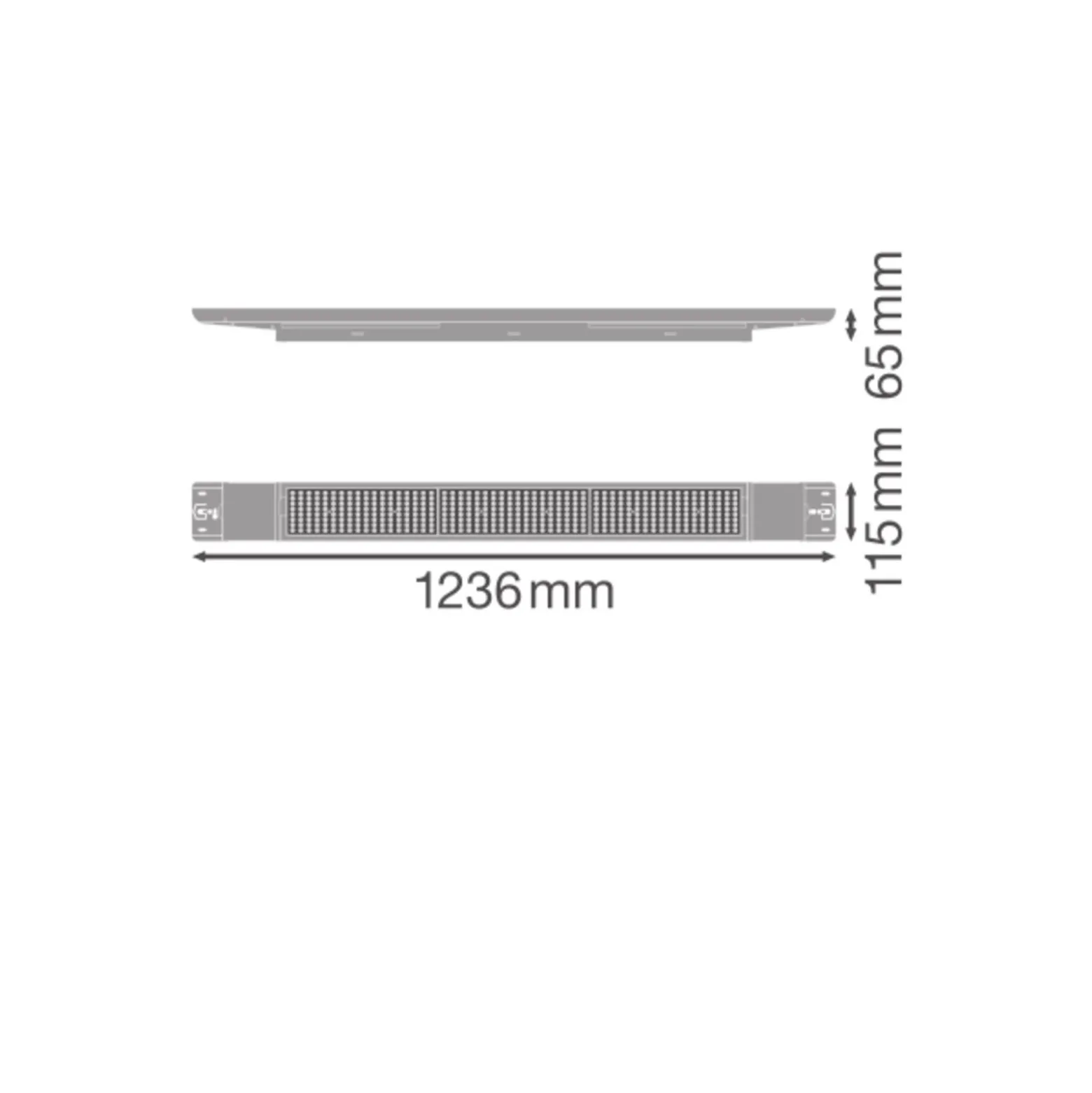 Ledvance LED Lowbay Flex Vit 42W 6510lm 60D - 840 Kallvit | IP66 - Ersättare 200W