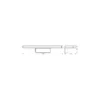 Ledvance LED Orbis Disc Bar Badrumsbelysning Mirror Krom 7W 380lm - 830-840 CCT | 400mm - IP44