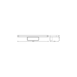 Ledvance LED Orbis Disc Bar Badrumsbelysning Mirror Krom 7W 380lm - 830-840 CCT | 400mm - IP44