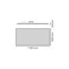 Ledvance LED Panel Compact 42W 5880lm - 830-840 CCT | 120x60cm - UGR <23