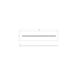 Ledvance LED Panel Indiviled 38W 5150lm - 940 Kallvit | 120x30cm - UGR <19 - Bästa Färgåtergivning - Zigbee Dimbar