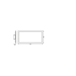 Ledvance LED Panel Planon Plus 22W 1600lm - 830 Varm Vit | 60x30cm