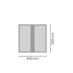 Ledvance LED Panel Protect 36W 5040lm - 840 Kallvit | 62.5x62.5cm - UGR <19 - Dali Dimbar