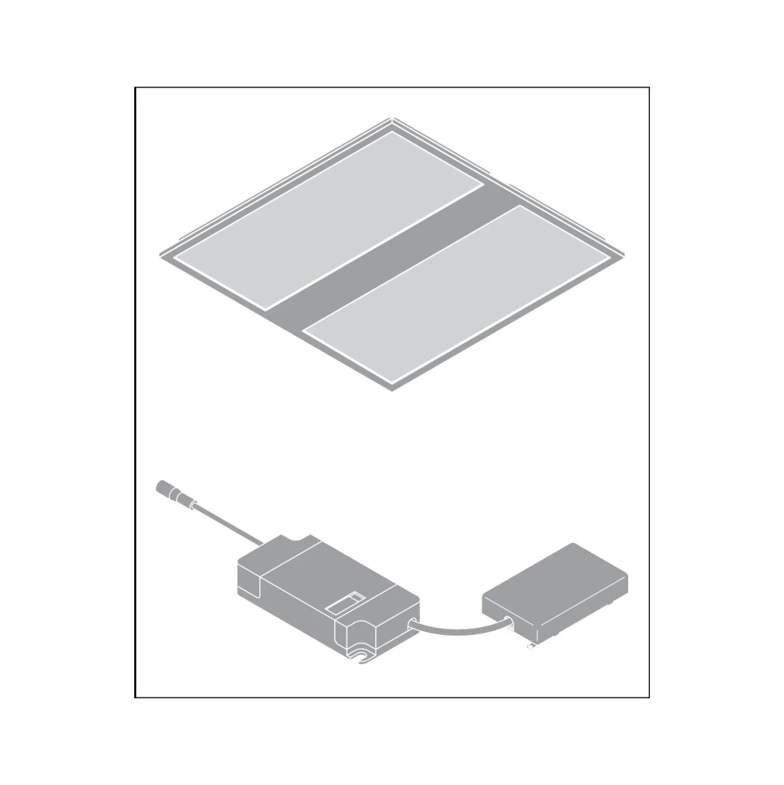 Ledvance LED Panel Protect 36W 5040lm - 840 Kallvit | 62.5x62.5cm - UGR <22 - Dali Dimbar