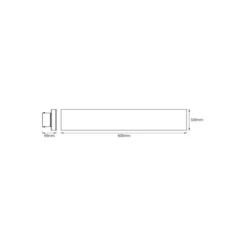 Ledvance LED Panel Smart+ Planon Trimlös 28W 1800lm - 827-865 Justerbar Vit | 60x10cm - UGR <25 - Wifi Dimbar