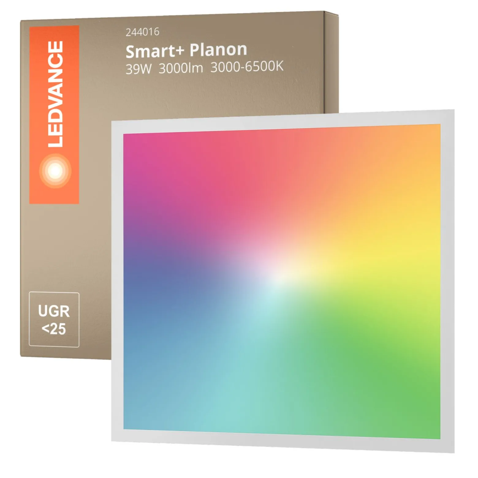 Ledvance LED Panel Smart+ Planon Plus Backlight 39W 3000lm - 830-865 Justerbar Vit + RGB | 60x60cm - UGR <25 - Wifi Dimbar - Fjärrkontroll