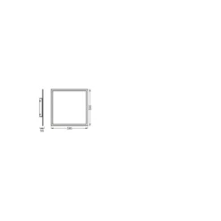 Ledvance LED Panel Smart+ Planon Plus Backlight 39W 2700lm - 830-865 Justerbar Vit + RGB | 60x60cm - UGR <25 - Wifi Dimbar - Fjärrkontroll