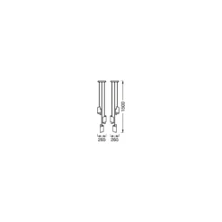 Ledvance LED Pendellampa Twist Svart 24W 1200lm - 830-865 Justerbar Vit | Dimbar