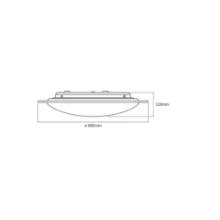 Ledvance LED Plafond Orbis Sparkle 560 32W 3600lm 827-865 Justerbar Vit | CCT - Fjärrkontroll