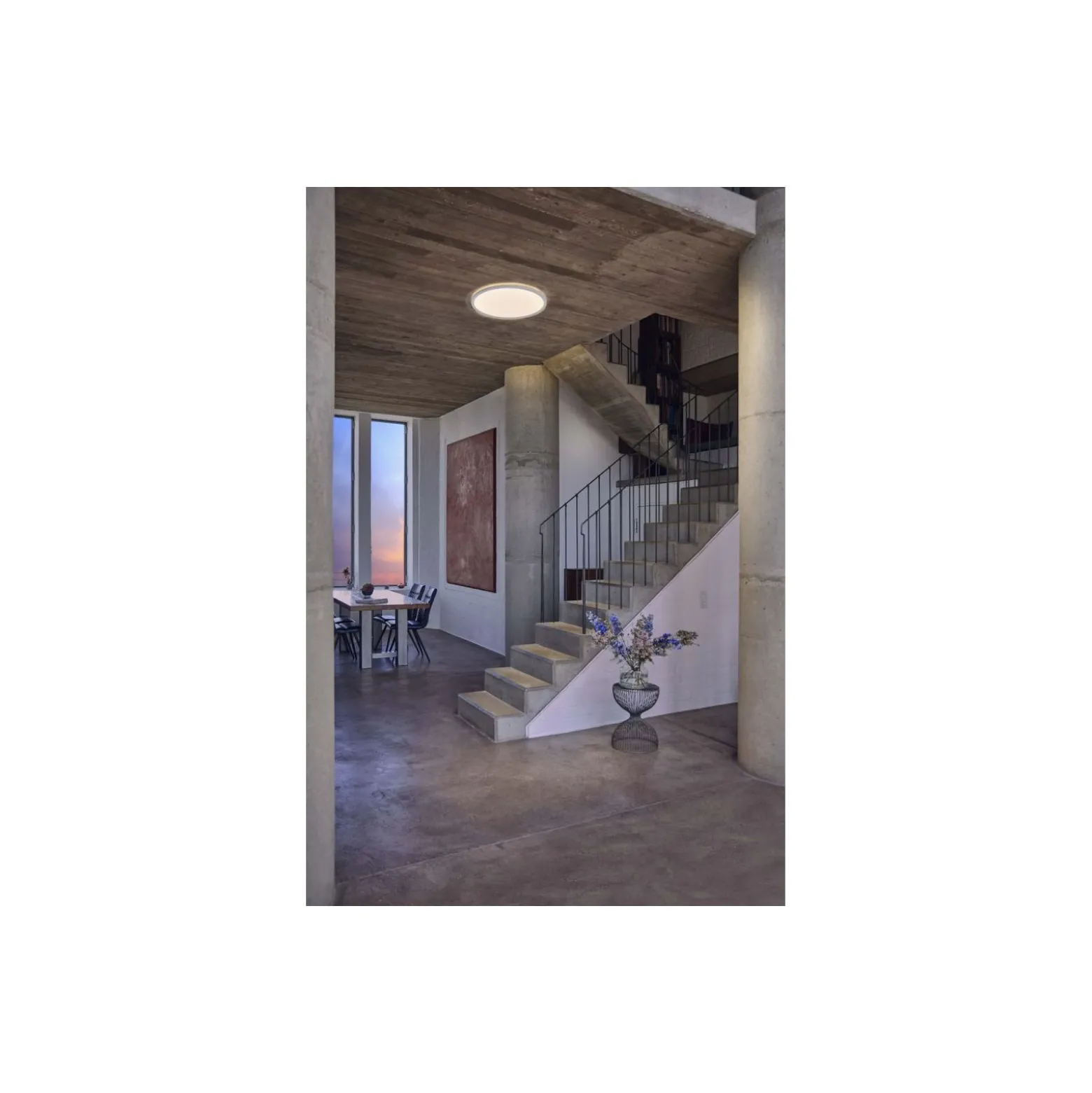 Ledvance LED Plafond Orbis Ultra Slim Click Vit 15W 1100lm - 830 Varm Vit | 235mm - IP20
