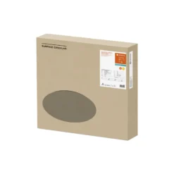 Ledvance LED Plafond Surface CIRCULAR 500 PS Stål Vit 42W 3500lm - 830 Varm Vit | IP44