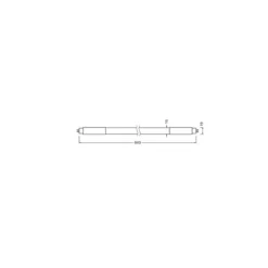 Ledvance LED Rör T5 AC Mains P Mains (AC) High Output 18W 2550lm - 830 Varm Vit | 85cm - Ersättare 39W