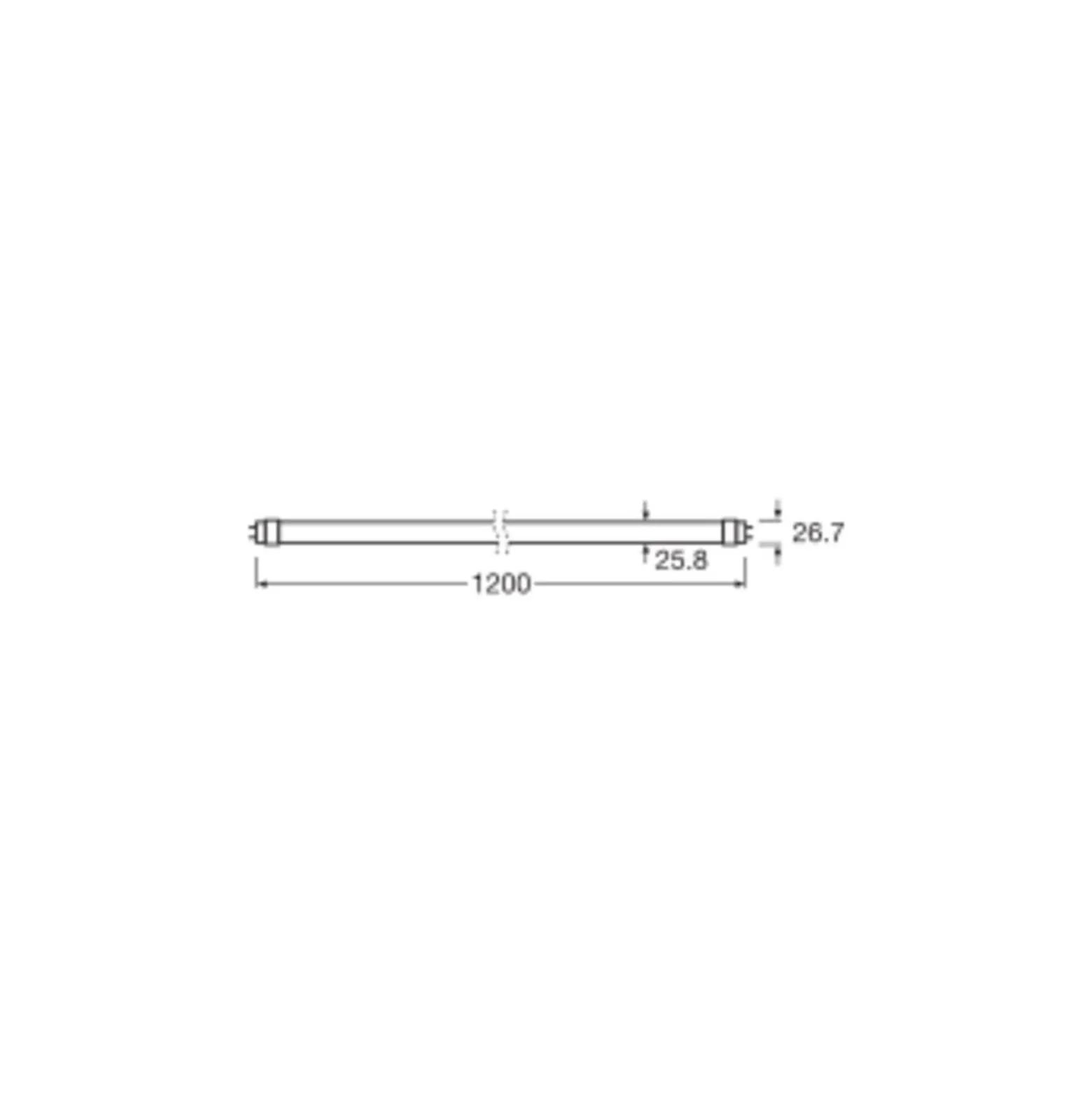 Ledvance LED Rör T8 Connected (EM/Mains) Ultra Output 15W 2160lm - 830 Varm Vit | 120cm - Zigbee Dimbar - Ersättare 36W