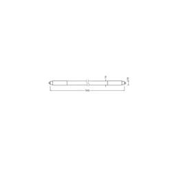 Ledvance LED Rör T5 (Mains AC) High Output 11W 1700lm - 840 Kallvit | 55cm - Ersättare 24W