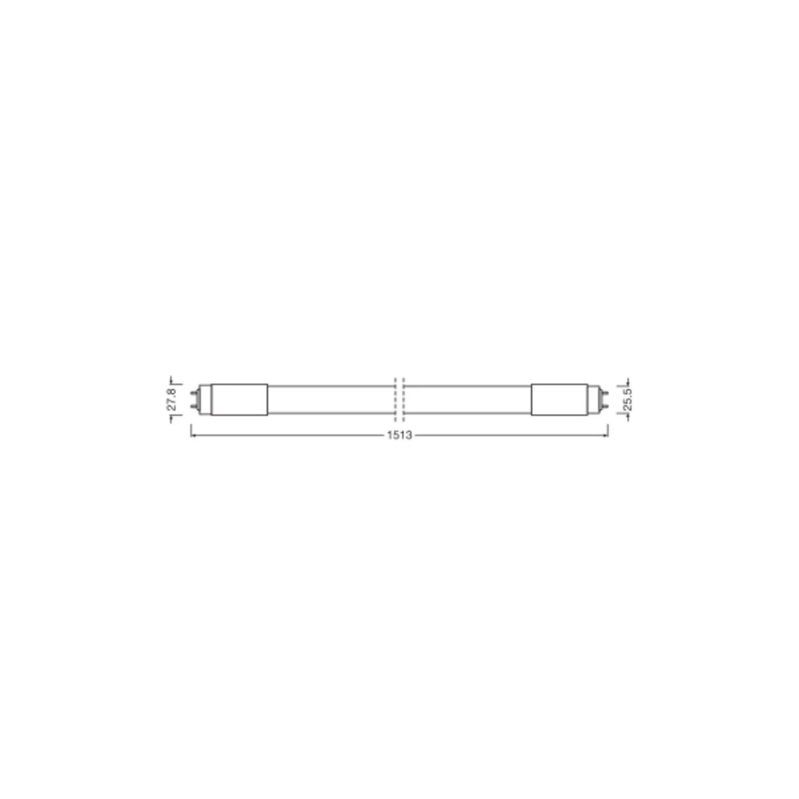Ledvance LED Rör T8 Performance (UN) Ultra Output 23W 3700lm - 840 Kallvit | 150cm - Ersättare 58W