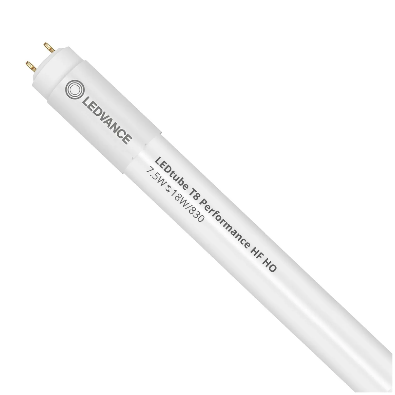 Ledvance LED Rör T8 Performance (HF) High Output 7.5W 1000lm - 830 Varm Vit | 60cm - Ersättare 18W