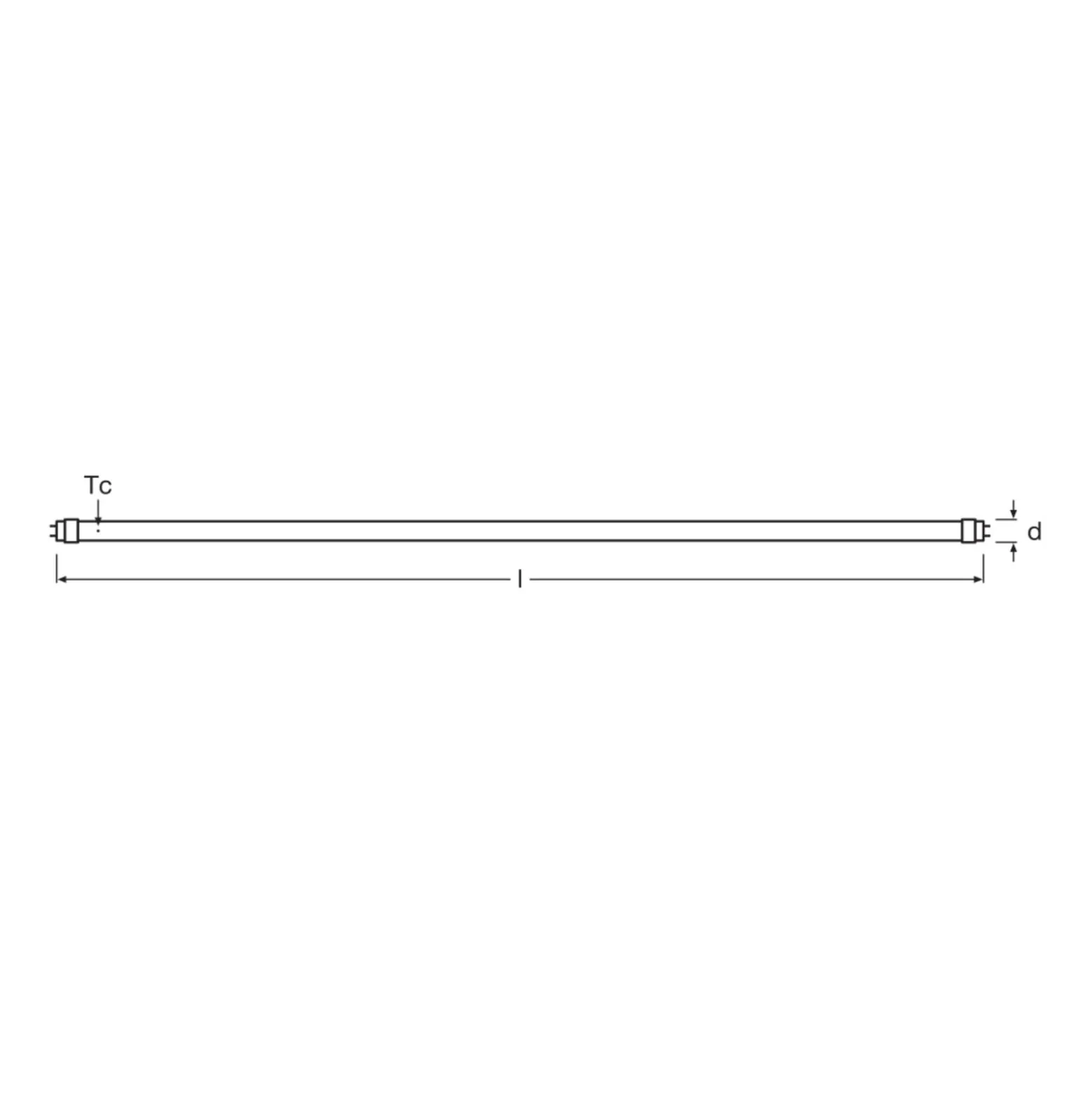 Ledvance LED Rör T8 Superior (EM/Mains) Ultra Output 22.1W 4100lm - 850 Kallvit | 150cm - Ersättare 58W