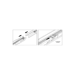 Ledvance LED Skensystem Trusys Flex Wallwasher Vit 35W 6000lm - 840 Kallvit | Ersättare 2x58W