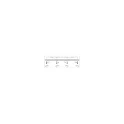 Ledvance LED Skensystem Trusys Flex Smal Spridningsgrad Vit 50W 8600lm - 865 Dagsljus | Dali Dimbar - Ersättare 2x58W